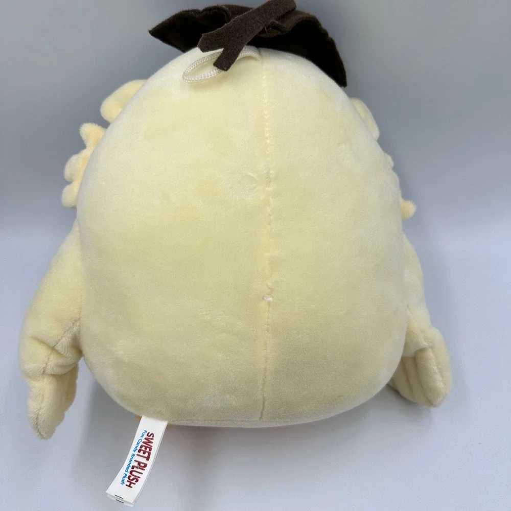 Sweet Plush Tootsie Pop Owl Mascot Stuffed Animal Cream Blue Glasses Brown Hat